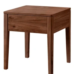 Online Wohnen 140x200 Nussbaum Bett modern - Dattilo