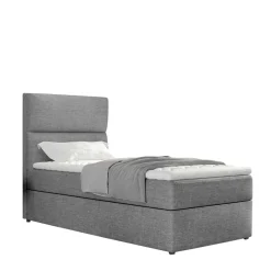 Clearance Wohnen 90x200 Polsterbett in Grau - Pandaua