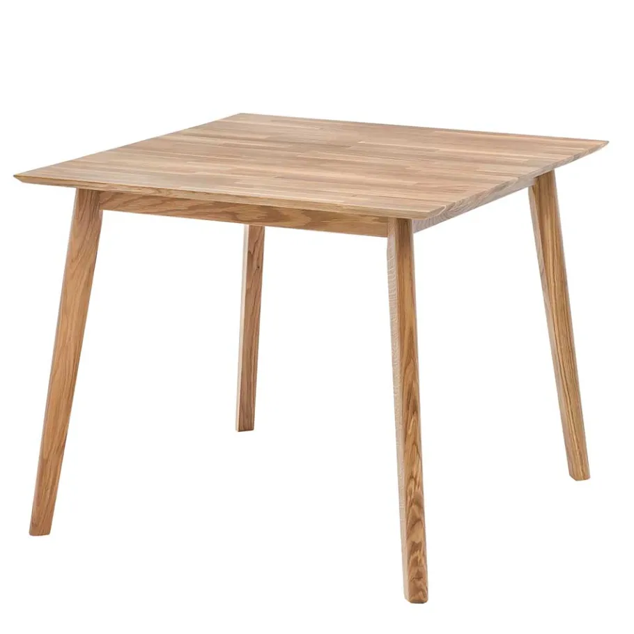 Clearance Wohnen 90x90 Quadrat Küchentisch aus Holz - Heerhug