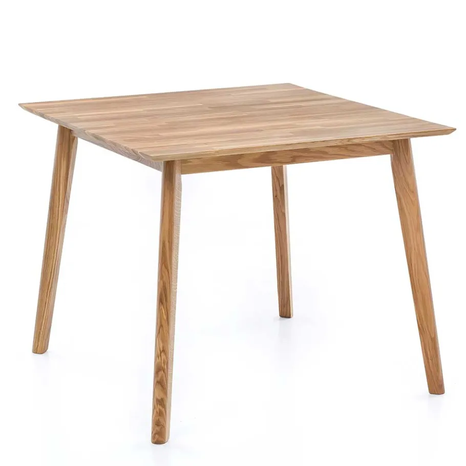 Clearance Wohnen 90x90 Quadrat Küchentisch aus Holz - Heerhug