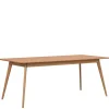 Sale Wohnen 190x90 Retro Esszimmertisch mit Eiche Furnier - Adunia