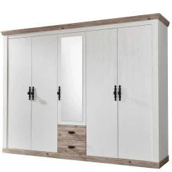 New Wohnen 180x200 Schlafzimmer Möbel komplett - Nedita I (vierteilig)