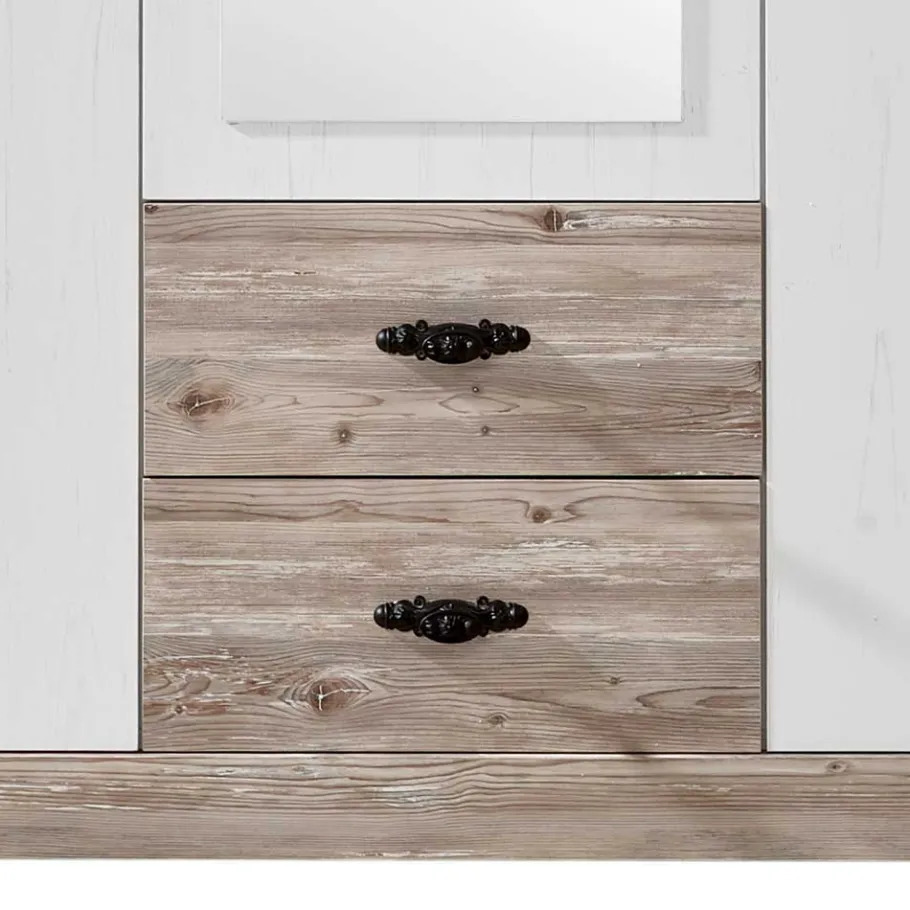 New Wohnen 180x200 Schlafzimmer Möbel komplett - Nedita I (vierteilig)