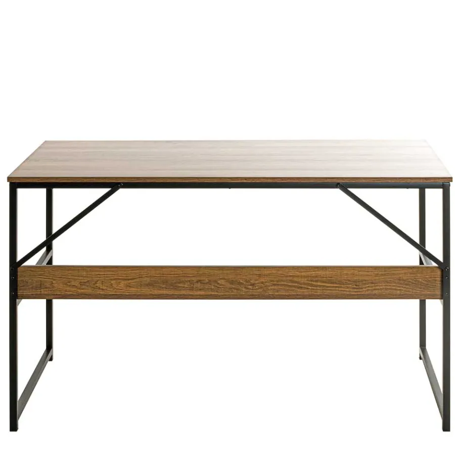 Discount Wohnen 120x60 Schreibtisch in Eiche Nachbildung - Fulias