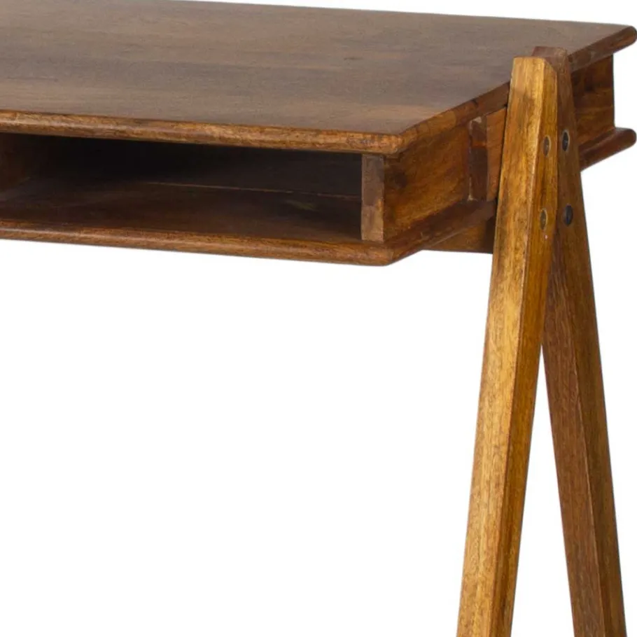 Discount Wohnen 120x50 Schreibtisch mit Staufächern - Fortune