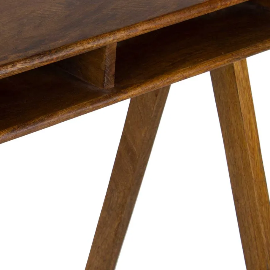 Discount Wohnen 120x50 Schreibtisch mit Staufächern - Fortune
