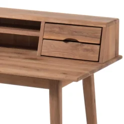 Wohnen 110x58 Schreibtisch Sekretär aus Holz - Eyes