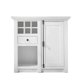 Sale Wohnen 105x100 Touchwood Schrank in Weiß - Chelles