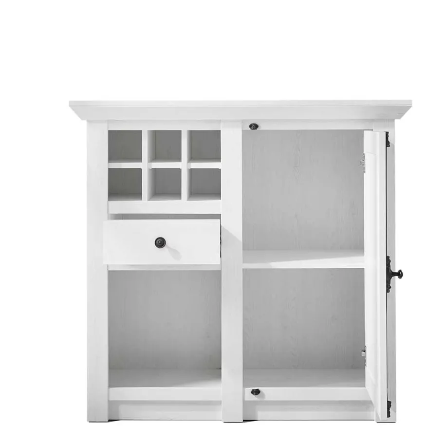 Sale Wohnen 105x100 Touchwood Schrank in Weiß - Chelles