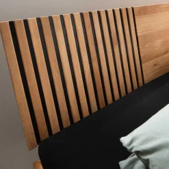 Sale Wohnen 140x200 Wildeiche Bett mit Kufen - Manarola