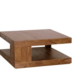 Online Wohnen 90x90 Wohnzimmer Holztisch aus Sheesham - Frosina