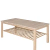 Discount Wohnen 120x60 Wohnzimmer Sofatisch im Skandi Design - Calvin
