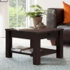 Clearance Wohnen 60x60 Wohnzimmer Sofatisch in Wengefarben - Sara