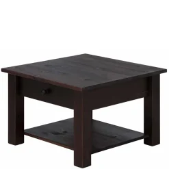 Clearance Wohnen 60x60 Wohnzimmer Sofatisch in Wengefarben - Sara