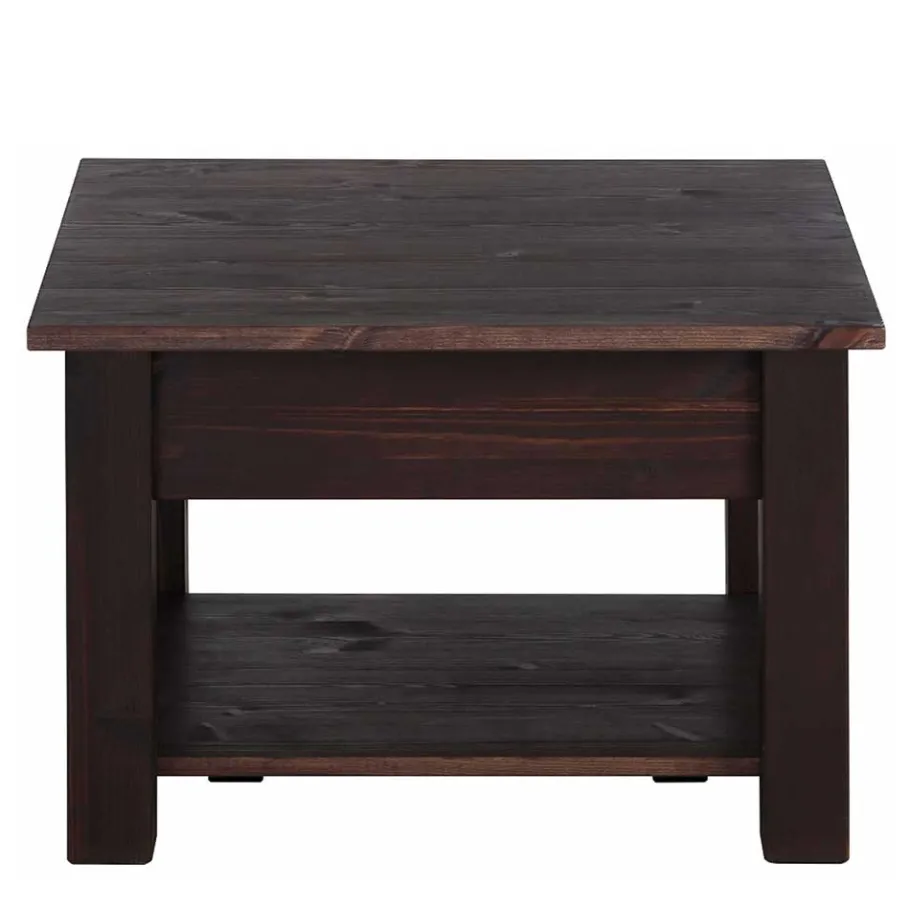Clearance Wohnen 60x60 Wohnzimmer Sofatisch in Wengefarben - Sara