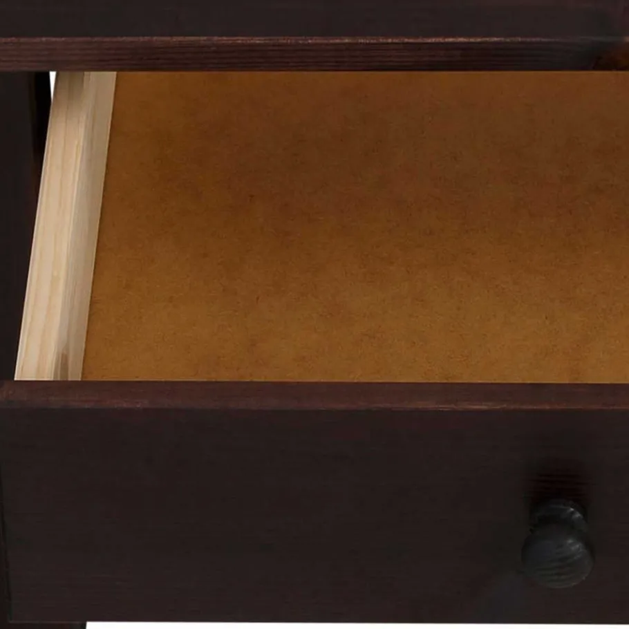Clearance Wohnen 60x60 Wohnzimmer Sofatisch in Wengefarben - Sara