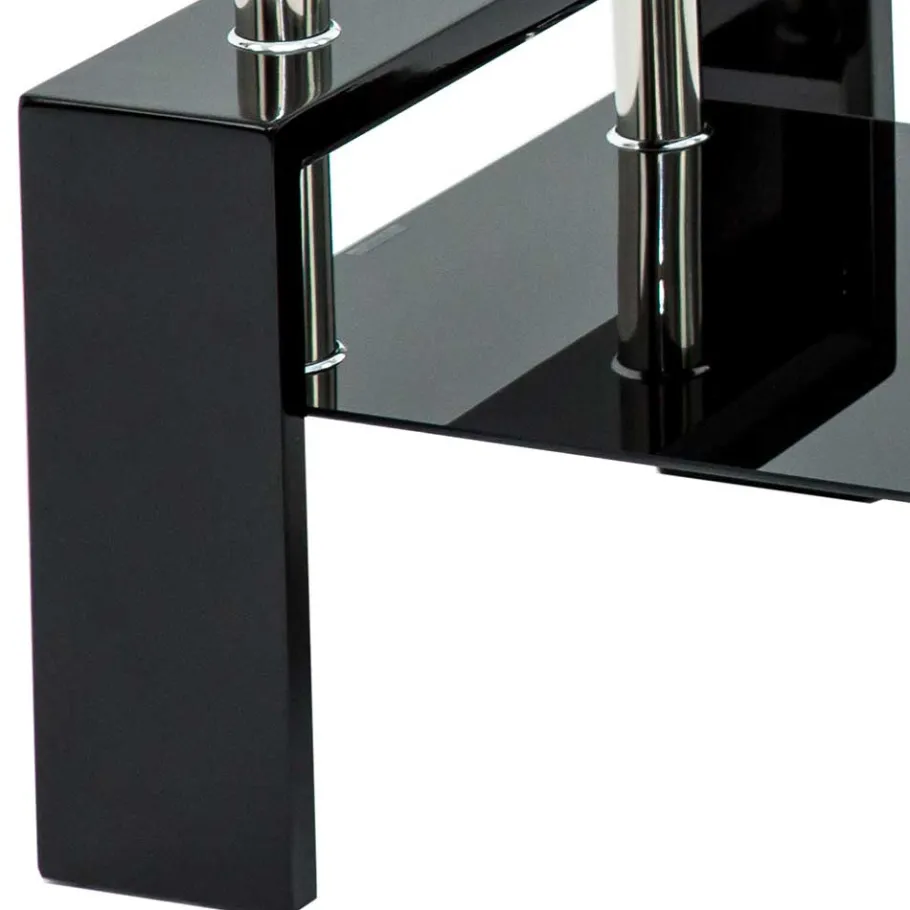 New Wohnen 100x60 Wohnzimmertisch aus Glas - Shian