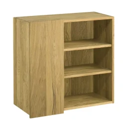 Sale Wohnen 83x83cm Flur Holz Regal mit Schrankfach - Avidora