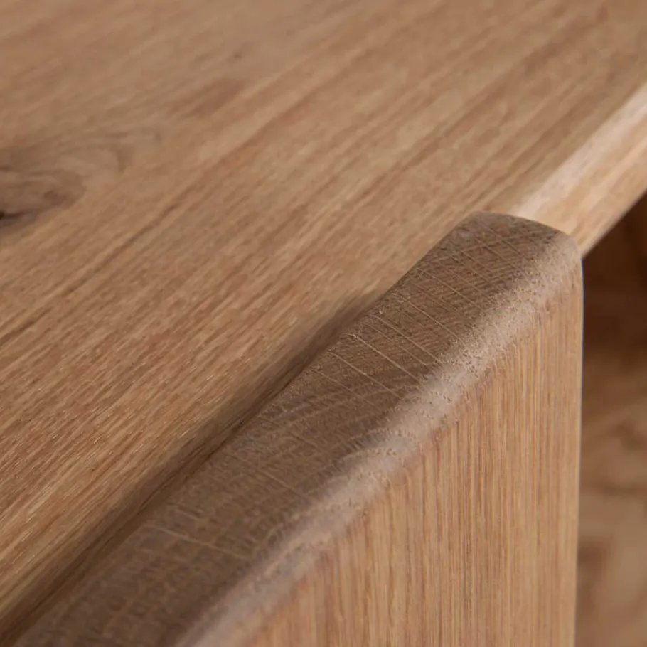 Sale Wohnen 83x83cm Flur Holz Regal mit Schrankfach - Avidora