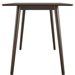 Online Wohnen 121x60cm Schreibtisch in Walnuss - Despelin