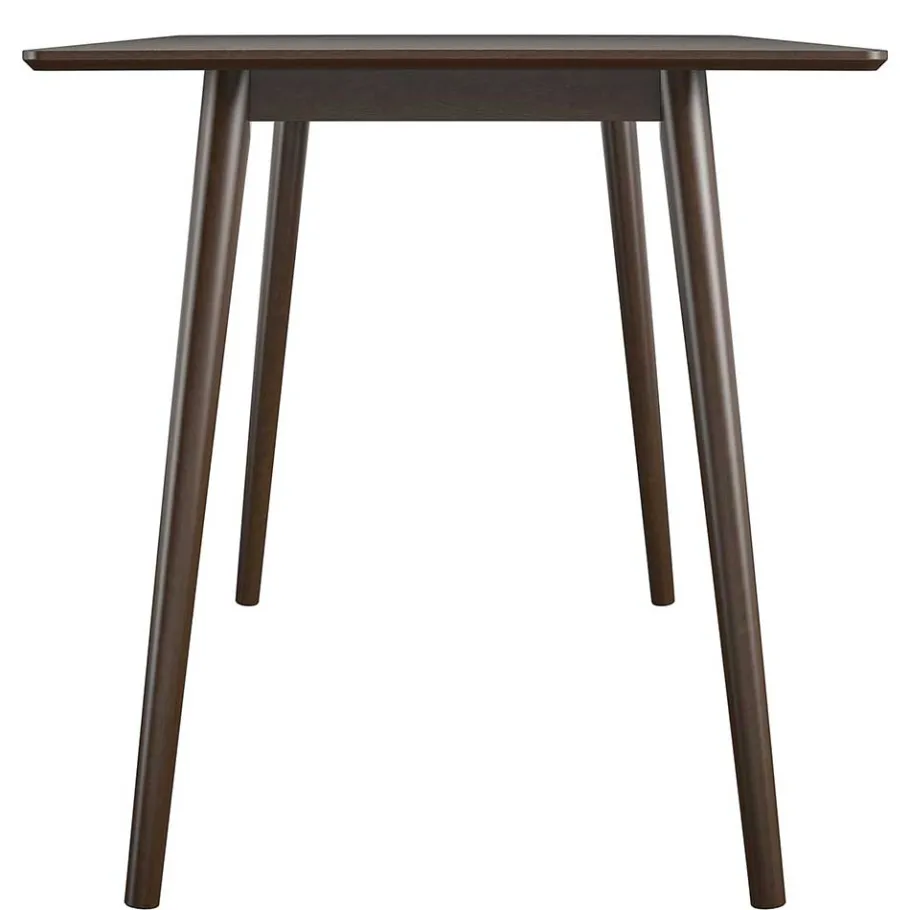 Online Wohnen 121x60cm Schreibtisch in Walnuss - Despelin