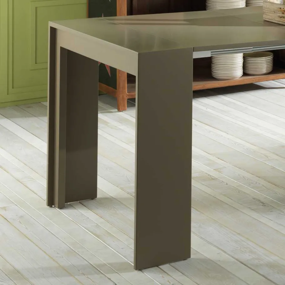 Wohnen XL Tisch Modena in Grau Braun