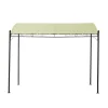 Clearance Wohnen 300x250x300 Anbaupavillon in Creme Textil - Natsonai