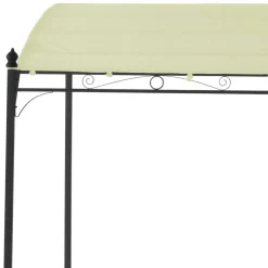Clearance Wohnen 300x250x300 Anbaupavillon in Creme Textil - Natsonai