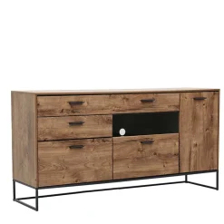 Best Wohnen 175x91x48 Anrichte im Factory Design - Xindus