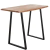 Online Wohnen 140x105x77 Bartisch aus Akazie Massivholz - Brisco