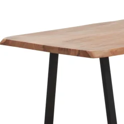 Online Wohnen 140x105x77 Bartisch aus Akazie Massivholz - Brisco