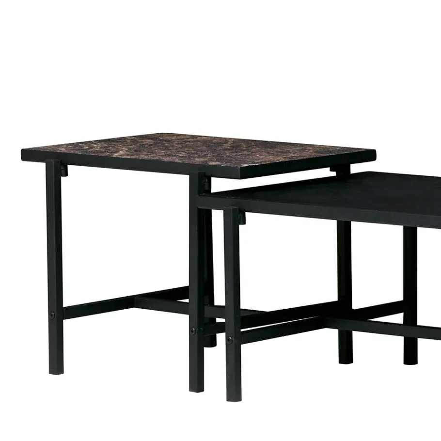 Online Wohnen 50x40x44 Beistelltisch mit Wendeplatte - Flurinia