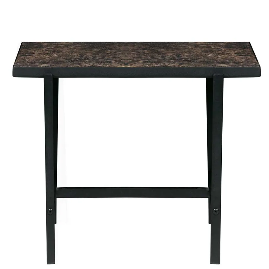 Online Wohnen 50x40x44 Beistelltisch mit Wendeplatte - Flurinia