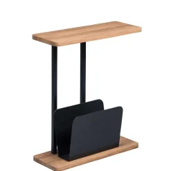 Best Wohnen 50x60x20 Beistelltisch mit Zeitungsständer - Gruskom
