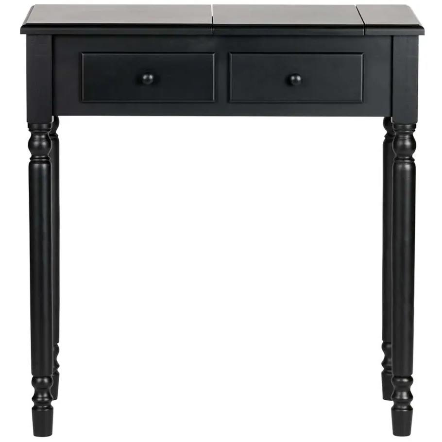 Clearance Wohnen 75x78x38 Beistelltisch mit zwei Schubladen - Xania