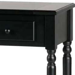 Clearance Wohnen 75x78x38 Beistelltisch mit zwei Schubladen - Xania