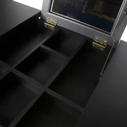 Clearance Wohnen 75x78x38 Beistelltisch mit zwei Schubladen - Xania