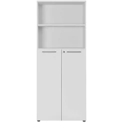 Sale Wohnen 80x197x40 Büro Schrank mit 2 Fächern & 2 Türen - Ofledio