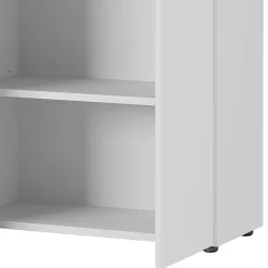 Sale Wohnen 80x197x40 Büro Schrank mit 2 Fächern & 2 Türen - Ofledio