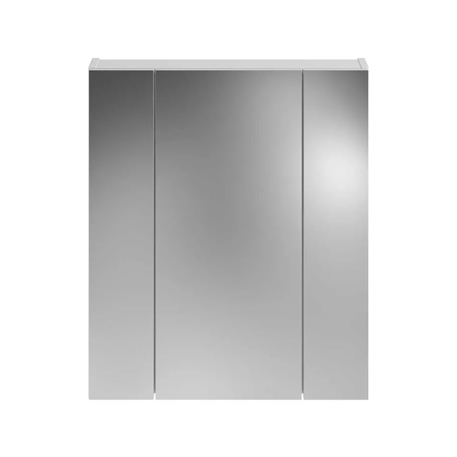 Best Wohnen 60x70x18 cm Bad Spiegelschrank 3-türig - Whale