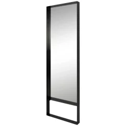 Wohnen 60x190x8 cm Ganzkörperspiegel in Schwarz - Socoro
