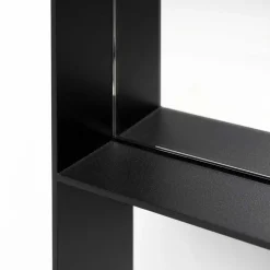 Wohnen 60x190x8 cm Ganzkörperspiegel in Schwarz - Socoro