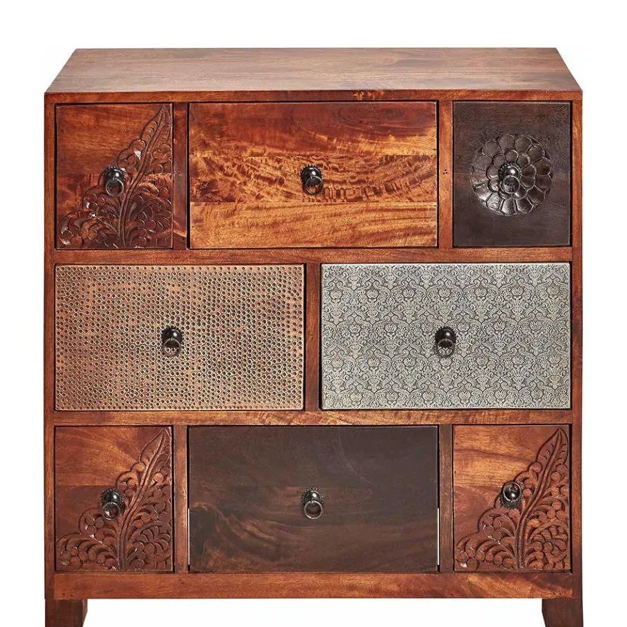 Sale Wohnen 85x85x35 cm Kommode mit acht Schubladen - Welina