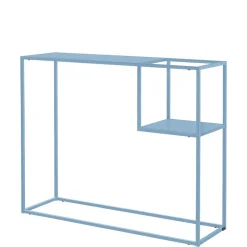 Hot Wohnen 100x80x30 cm Konsolentisch in Blau Petrol - Filax