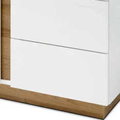 Clearance Wohnen 138x91x40 cm Wohnzimmer Kommode zweifarbig - Myrda