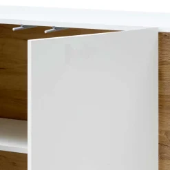 Clearance Wohnen 138x91x40 cm Wohnzimmer Kommode zweifarbig - Myrda