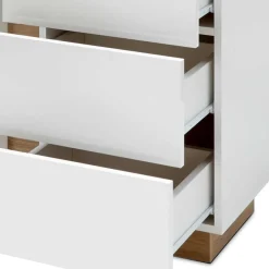 Clearance Wohnen 138x91x40 cm Wohnzimmer Kommode zweifarbig - Myrda
