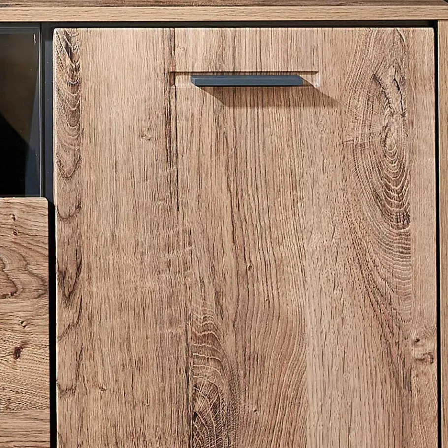 Online Wohnen 175x75x48 cm Wohnzimmer Sideboard in Holzoptik - Xindus