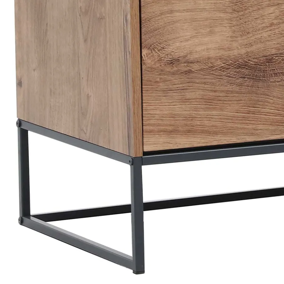 Online Wohnen 175x75x48 cm Wohnzimmer Sideboard in Holzoptik - Xindus