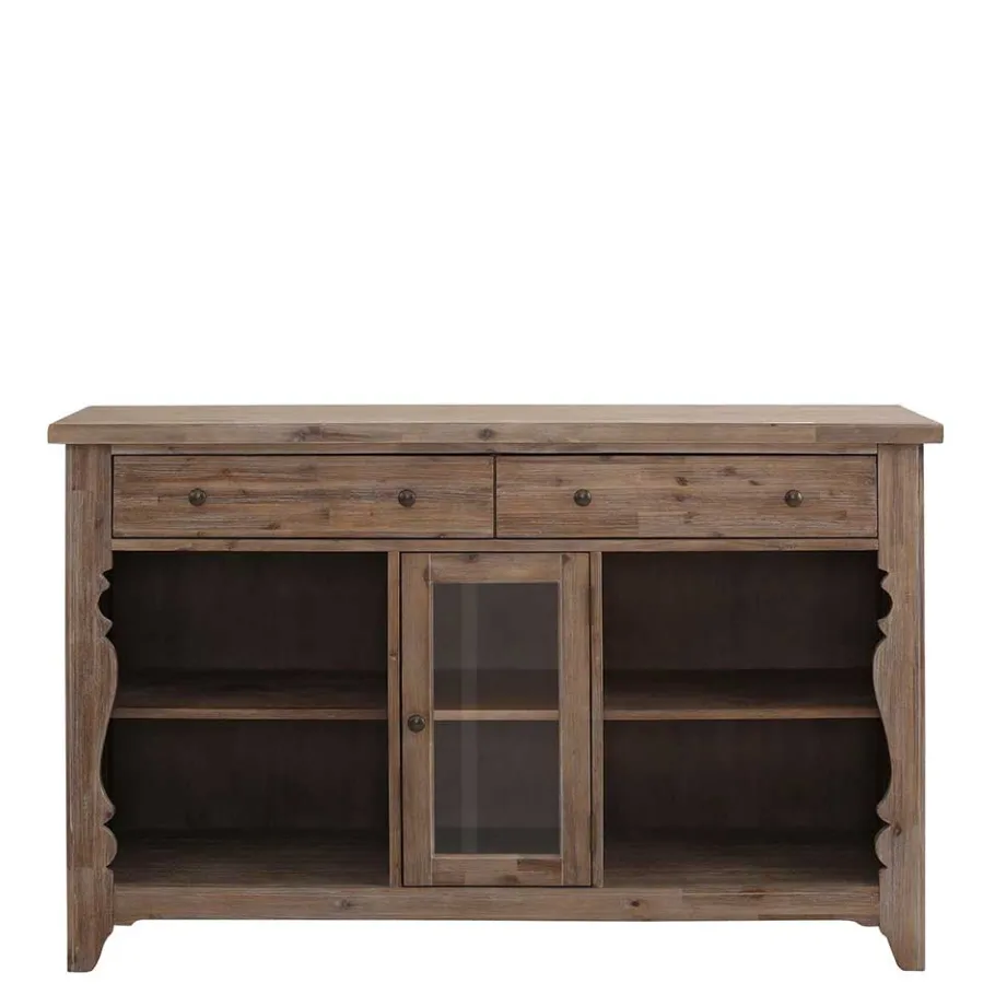 Discount Wohnen 156x99x48 Design Anrichte im Vintage Look - Veier